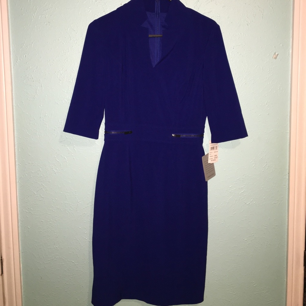 Blue dress